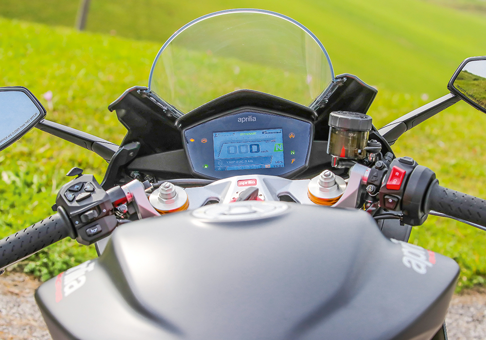 Aprilia RS 660 Cockpit