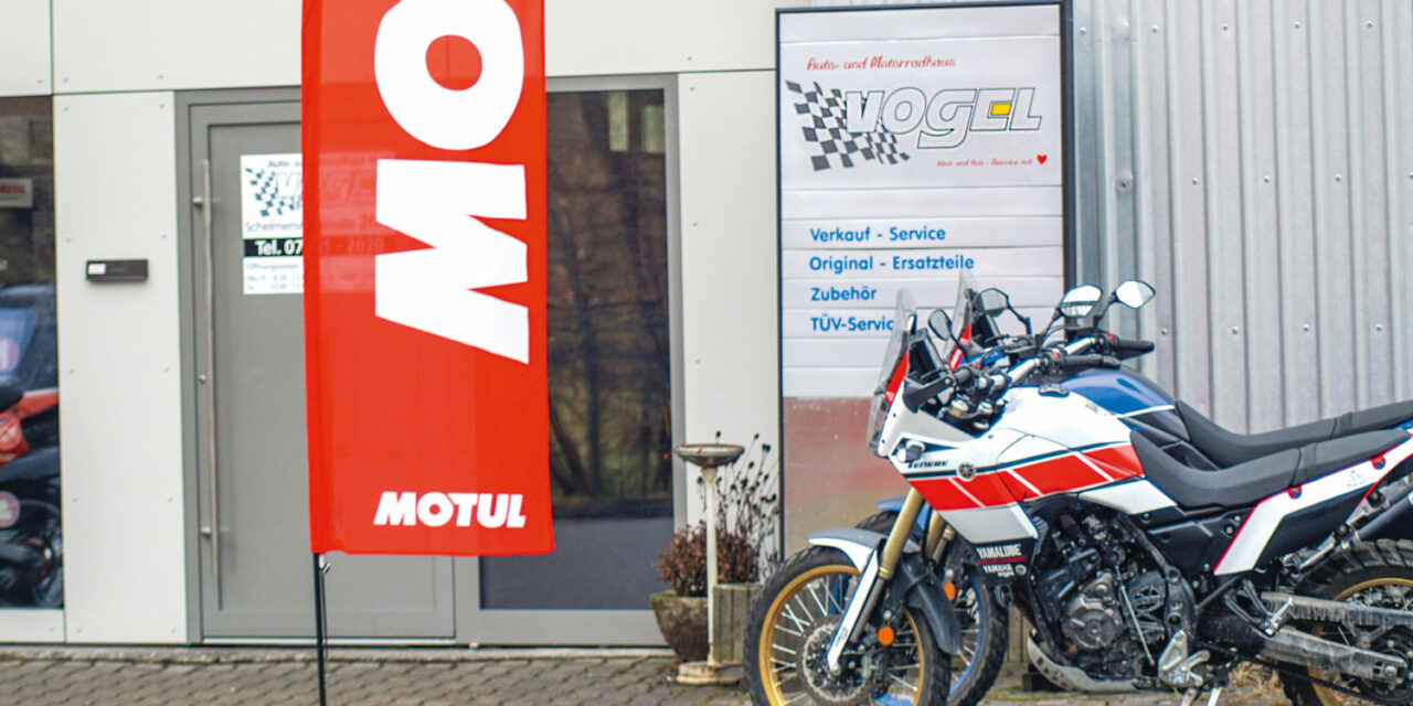 Motorrad Vogel in Mühlacker